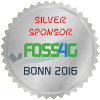 Silver sponsor badge